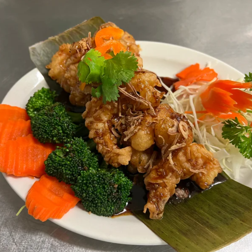Crispy Tamarind Shrimps